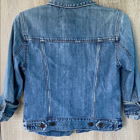 ❤️ Abercrombie & Fitch Vintage Distressed Denim Jacket - Picture 7 of 9